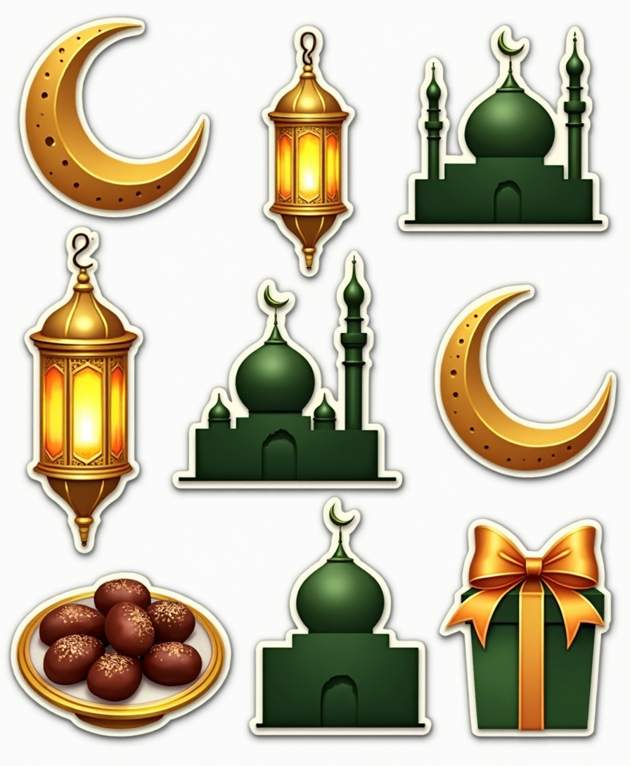 Festive India - Sticker Sheet v16